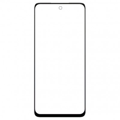 Replacement Front Glass For Xiaomi Redmi 10 Prime 2022 Black By - Maxbhi Com