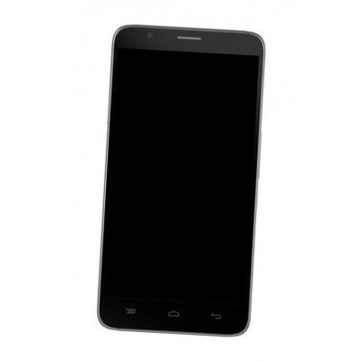 Lcd Frame Middle Chassis For Alcatel One Touch Flash Plus Gold By - Maxbhi Com