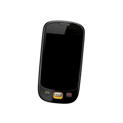 Lcd Frame Middle Chassis For Maxx Msd7 Touch Black Yellow By - Maxbhi Com
