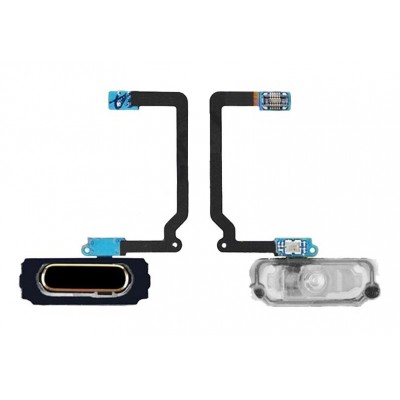 Fingerprint Sensor Flex Cable For Samsung Galaxy S5 Mini G800f Blue By - Maxbhi Com
