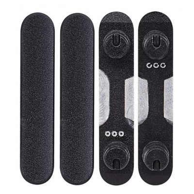 Volume Side Button Outer For Apple Iphone Se 3rd Gen 2022 Black By - Maxbhi Com