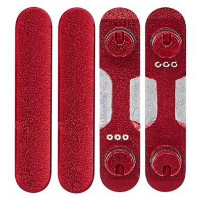 Volume Side Button Outer For Apple Iphone Se 3rd Gen 2022 Red By - Maxbhi Com