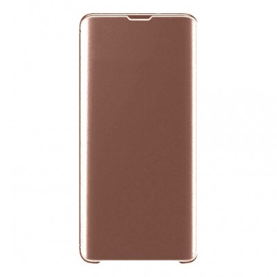 Flip Cover For Micromax In 2c Brown By - Maxbhi Com
