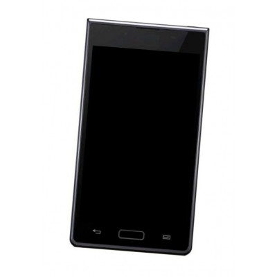Home Button Complete For Lg Optimus L5 E610 White By - Maxbhi Com