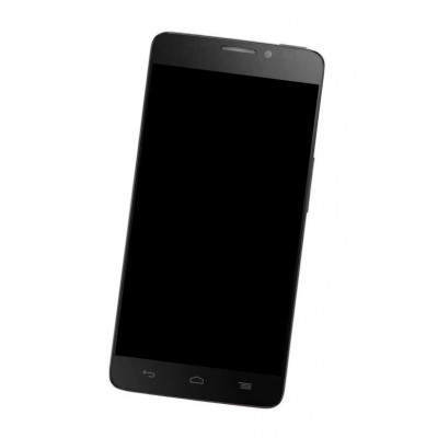 Lcd Frame Middle Chassis For Alcatel Idol X Black By - Maxbhi Com