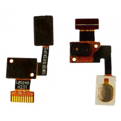 Power Button Flex Cable For Lenovo S820 On Off Flex Pcb By - Maxbhi Com