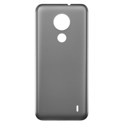 Back Panel Cover For Nokia C21 Black - Maxbhi Com