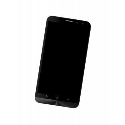 Lcd Frame Middle Chassis For Asus Zenfone 2 Laser Ze600kl White By - Maxbhi Com