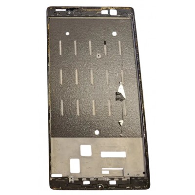 Lcd Frame Middle Chassis For Lenovo P90 Black By - Maxbhi Com
