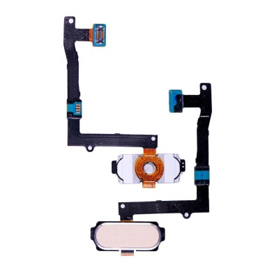 Fingerprint Sensor Flex Cable For Samsung Galaxy S6 Edge Plus Usa Pink By - Maxbhi Com