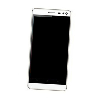 Lcd Frame Middle Chassis For Intex Cloud Breeze Black By - Maxbhi Com