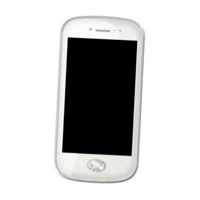 Lcd Frame Middle Chassis For Micromax Bling 3 A86 Black By - Maxbhi Com