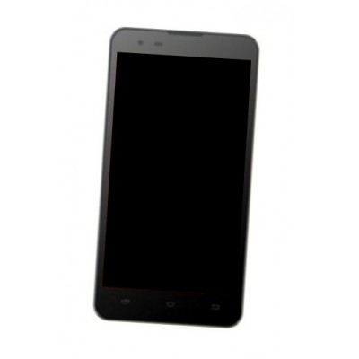 Lcd Frame Middle Chassis For Intex Aqua Hd 5 0 Black By - Maxbhi Com