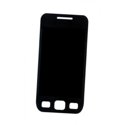 Lcd Frame Middle Chassis For Samsung Wave 2 Black By - Maxbhi Com