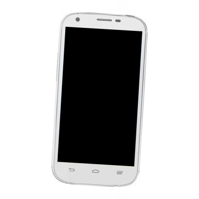 Lcd Frame Middle Chassis For Zte Blade Q Maxi White By - Maxbhi Com