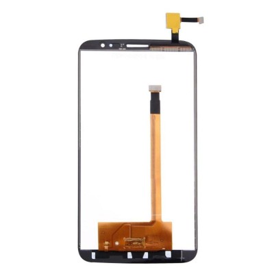 Lcd With Touch Screen For Alcatel One Touch Hero 2c Black By - Maxbhi Com