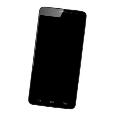 Lcd Frame Middle Chassis For Alcatel One Touch Idol X Yellow By - Maxbhi Com