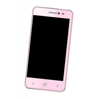 Lcd Frame Middle Chassis For Intex Aqua Glam Black By - Maxbhi Com