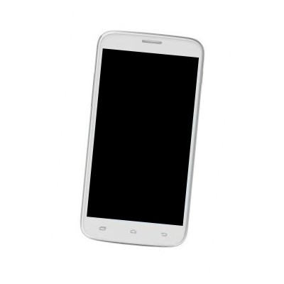 Lcd Frame Middle Chassis For Intex Aqua I15 White By - Maxbhi Com