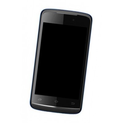 Lcd Frame Middle Chassis For Intex Aqua Eco 3g Blue By - Maxbhi Com
