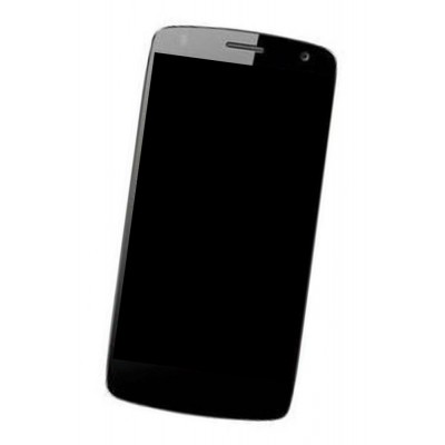 Lcd Frame Middle Chassis For Micromax Canvas Beat A114r White By - Maxbhi Com