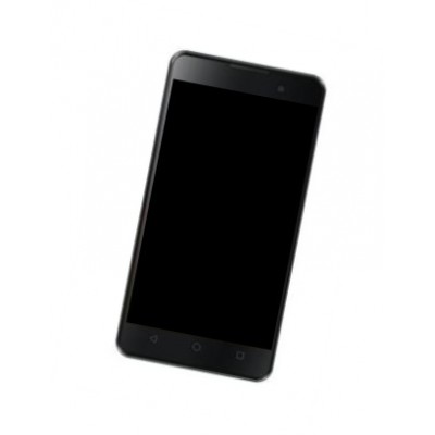 Lcd Frame Middle Chassis For Micromax Canvas Spark 2 Black By - Maxbhi Com