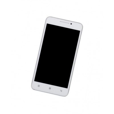 Lcd Frame Middle Chassis For Lenovo A3800 Red By - Maxbhi Com
