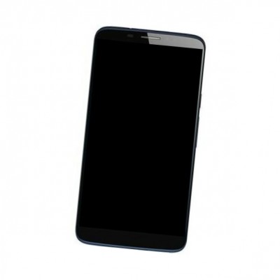 Lcd Frame Middle Chassis For Alcatel One Touch Hero 8gb Black By - Maxbhi Com