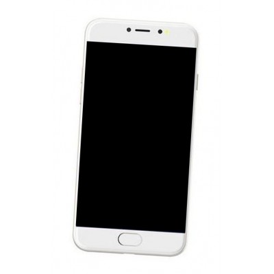 Lcd Frame Middle Chassis For General Mobile Gm 6 White By - Maxbhi Com