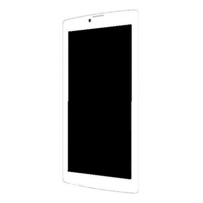 Lcd Frame Middle Chassis For Plum Optimax 12 Silver By - Maxbhi Com