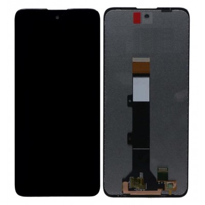 Lcd With Touch Screen For Motorola Moto E32s White By - Maxbhi Com
