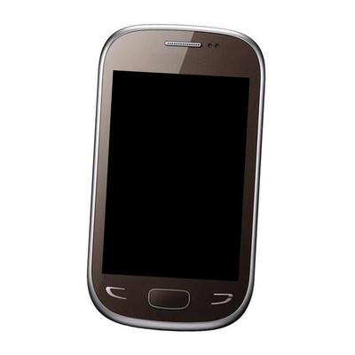 Home Button Outer For Samsung Star Deluxe Duos S5292 Black By - Maxbhi Com