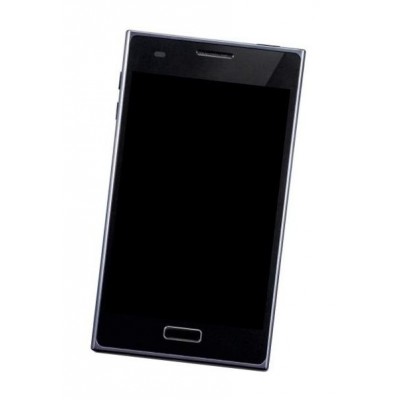 Home Button Complete For Lg Optimus L7 P705 Black By - Maxbhi Com