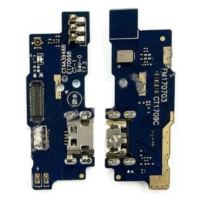 Charging Connector Flex Pcb Board For Meizu A5 By - Maxbhi Com