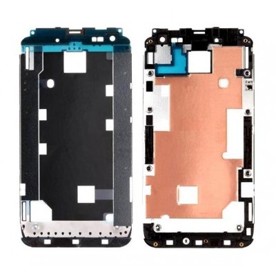 Lcd Frame Middle Chassis For Htc Titan Ii Black By - Maxbhi Com