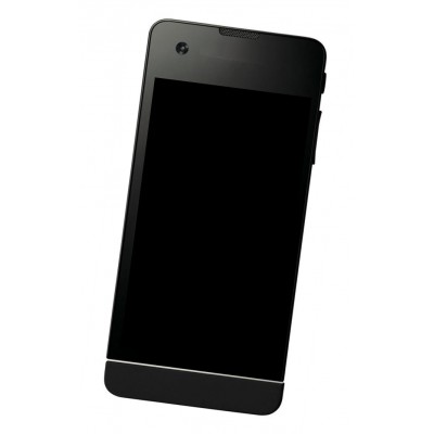 Lcd Frame Middle Chassis For Sony Xperia Sx So05d Black By - Maxbhi Com