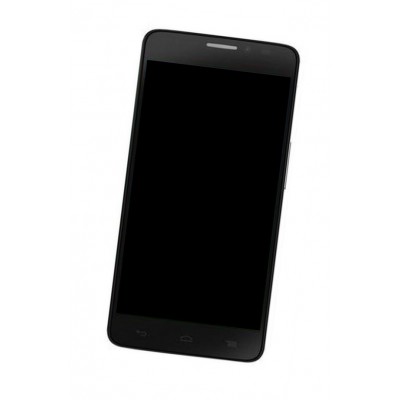 Lcd Frame Middle Chassis For Alcatel One Touch Idol X Plus White By - Maxbhi Com