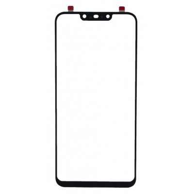 Replacement Front Glass For Huawei Nova 3 Black By - Maxbhi Com