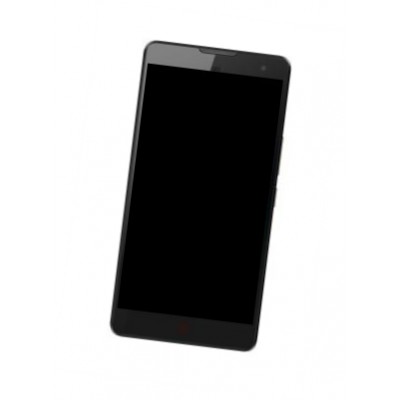 Lcd Frame Middle Chassis For Zte Nubia Z7 Max Black By - Maxbhi Com