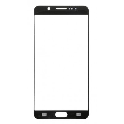 Replacement Front Glass For Samsung Galaxy Note 5 Dual Sim 32gb Silver By - Maxbhi Com