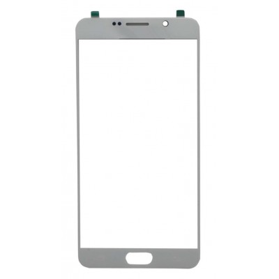 Replacement Front Glass For Samsung Galaxy Note 5 Dual Sim 32gb White By - Maxbhi Com