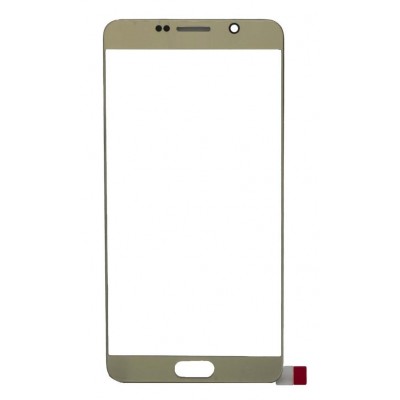 Replacement Front Glass For Samsung Galaxy Note 5 Dual Sim 64gb Gold By - Maxbhi Com