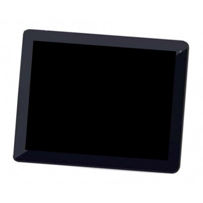 Lcd Frame Middle Chassis For Penta Tpad Ws907q Black By - Maxbhi Com