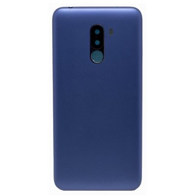 Back Panel Cover For Xiaomi Pocophone F1 Blue - Maxbhi Com