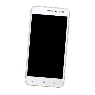 Lcd Frame Middle Chassis For Intex Staari 10 Black By - Maxbhi Com