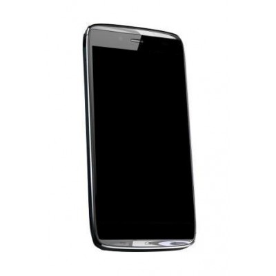Lcd Frame Middle Chassis For Alcatel One Touch Idol Alpha 16gb White By - Maxbhi Com