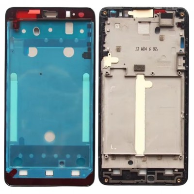 Lcd Frame Middle Chassis For Huawei Ascend G600 White By - Maxbhi Com
