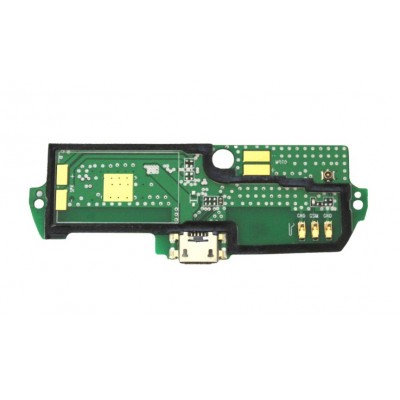 Charging Connector Flex Pcb Board For Blu Tank Xtreme Pro By - Maxbhi Com