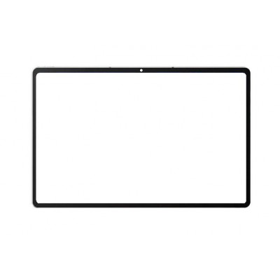 Replacement Front Glass For Lenovo Tab P12 Pro Wifi Black By - Maxbhi Com
