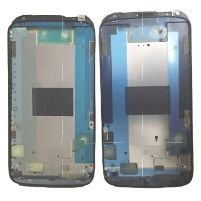 Lcd Frame Middle Chassis For Htc G18 Sensation Xe White By - Maxbhi Com